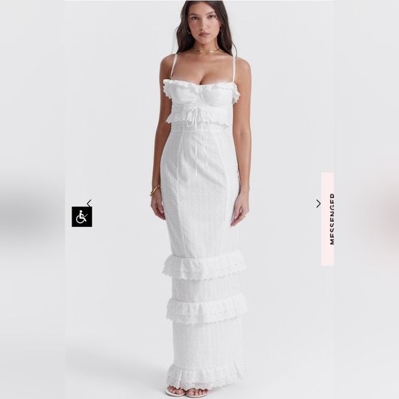 House of CB London Eve Maxi Dress L - Picture 5 of 7